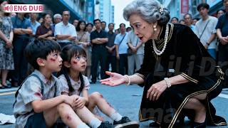 Grandma Meet Injured Poor Twins, Not Knowing They Are Her Own Grandchildren! Grandma Is Overjoyed!