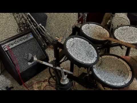 Two (2) Roland PDX-6 V-Drum Pads + hardware image 5