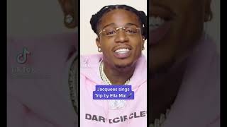 Jacquees Sings Ella Mai Trip | **He Says Her version is great !