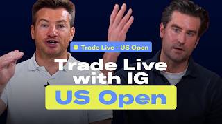 Get LIVE US Open reaction from pro traders (Wed 24th June)