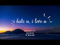 Gnash ft. Olivia O'brien - I hate u, I love u (Lyrics)