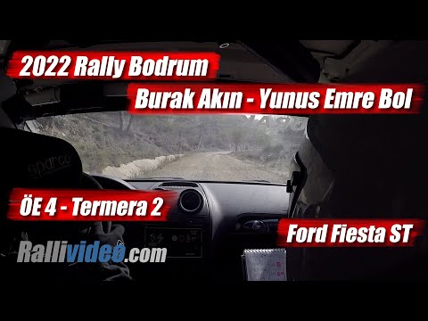 INCAR // 2022 Rally Bodrum / Burak Akın - Yunus Emre Bol / ÖE 4 Termera 1 / Ford Fiesta ST