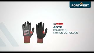 A672 CT Cut F13 nitril Portwest