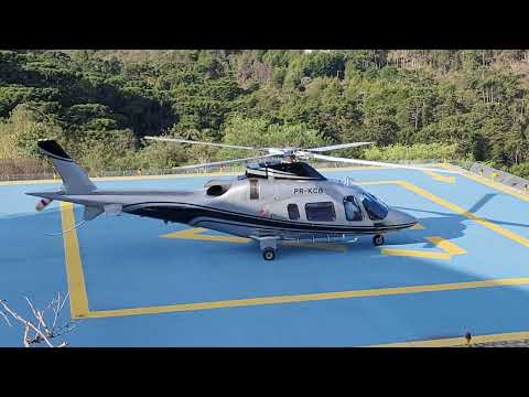 Pouso e decolagem -- Agusta A109E Power -- PR-KCB