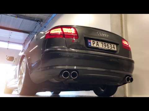 Audi S8 5.2FSI V10 with Milltek exhaust sound