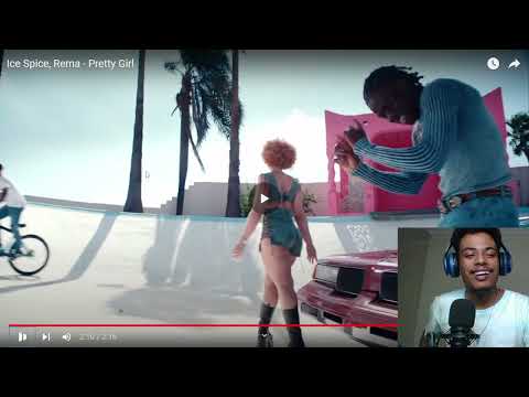 ICE SPICE GOT ME THIRSTY! | Ice Spice, Rema ( Pretty Girl ) [REACTION!!!]