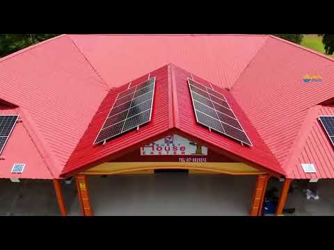 Solar Panel Installation on a Government Building | FELDA Bukit Easter