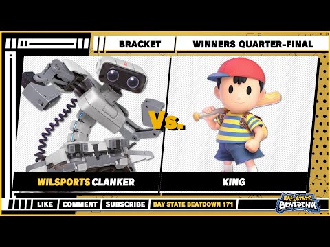 Bay State Beatdown 171 - Winners Quarter-Final - Clanker (R.O.B) VS King (Ness) - SSBU Singles