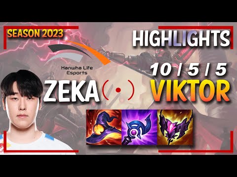 HLE Zeka VIKTOR vs VLADIMIR - HIGHLIGHTS - KR Ranked