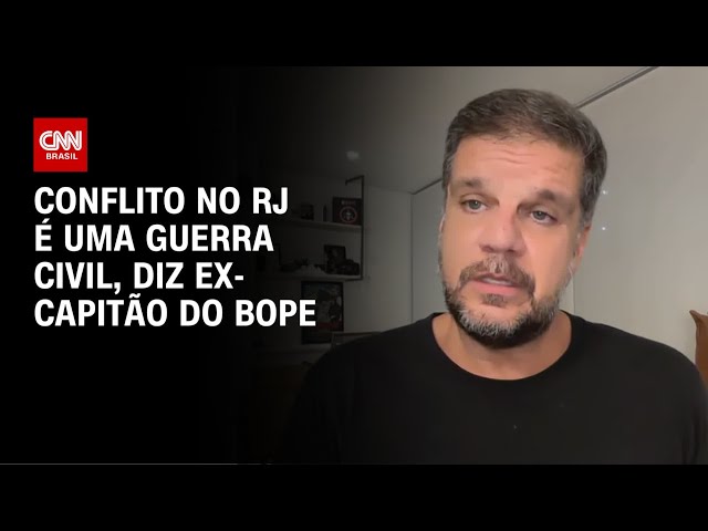 Ex-capitão do Bope: Conflito no RJ é uma guerra civil | WW