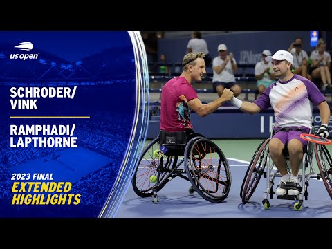 Schroder/Vink vs. Ramphadi/Lapthorne Extended Highlights | 2023 US Open Final