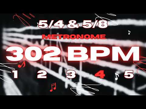 302 BPM - 5/4 & 5/8 Metronome