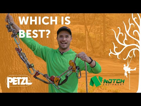 Notch Fusion Tether | SRT system Comparisons, Petzl Zigzag, Rope Runner, friction hitch.