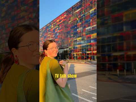 Being an Extra in a Dutch TV Show 🎬 | Hilversum Media Park Vlog