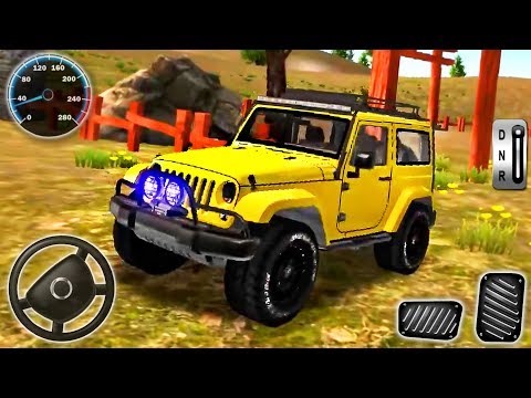 Jeep Driving Simulator - Offroad 4x4 Mountain Sport Car Drive - Android GamePlay