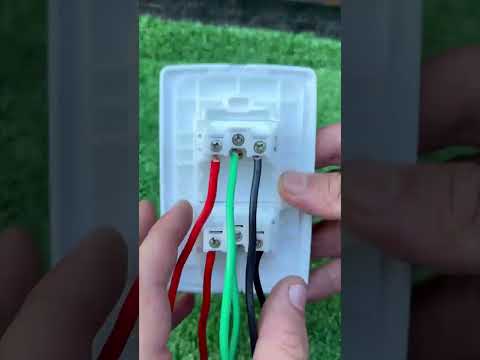 Aprenda a fazer ligação de tomada dupla da maneira correta #eletrica #eletricista #tomada  #diy