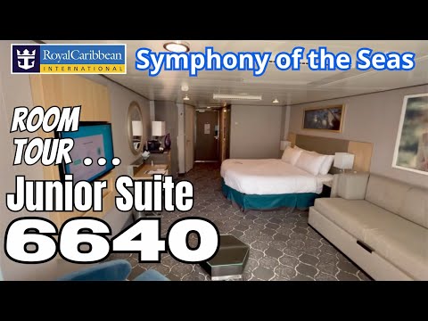 What's Inside a JUNIOR SUITE on SYMPHONY of the SEAS? #cruise