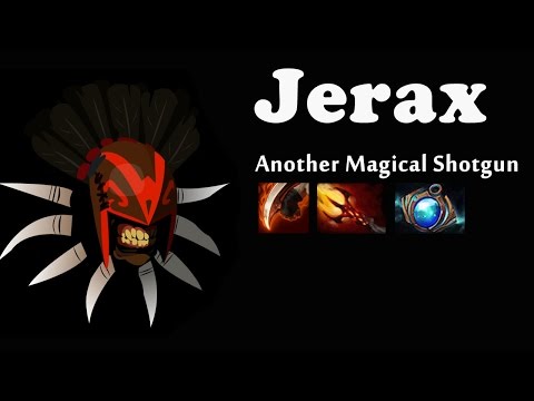 Jerax Bloodseeker Megical Shotgun Build - Dota 2 Highlight