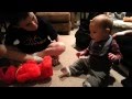 Logan Meets Tickle Me Elmo
