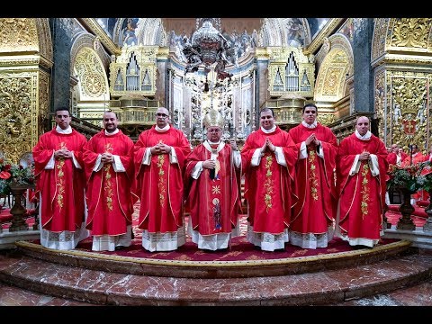 Ordinazzjoni Presbiterali fil-Kon-Katidral ta' San Ġwann