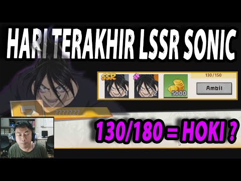 🔥🔥GACHA HARI TERAKHIR UNTUK DAPATKAN LSSR SONIC 130/180 [HOKI OR ??] - ONE PUNCH MAN:The Strongest