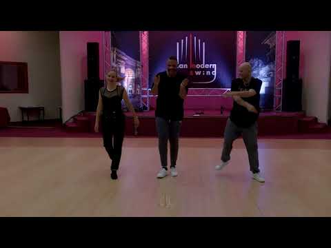 Christelle Antenucci, Paul Warden & Lee Easton - Champions Challenge - Milan Modern Swing 2024