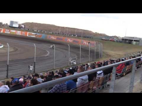 Dominic Scelzi 12-27-16 Heat 1 WA vs USA Speedweek Perth Motorplex