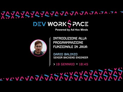 Introduzione alla Programmazione Funzionale in Java • Dev WorkSpace 41