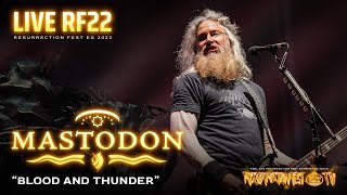 Mastodon - Blood And Thunder (Live at Resurrection Fest EG 2022)