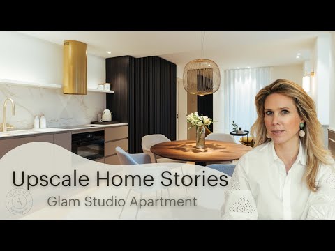 House Tour: Glam Studio Apartment in Switzerland | Interior Design Zürich