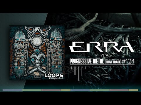 Progressive Metal Drum Track / Erra Style / 175 bpm