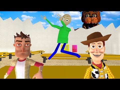 Can Four Smart Adults Pass Baldi's College Courses in Gmod! (Garry's Mod Gameplay)