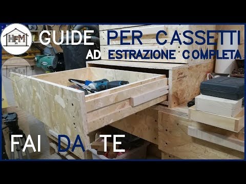 Full extension drawer slides