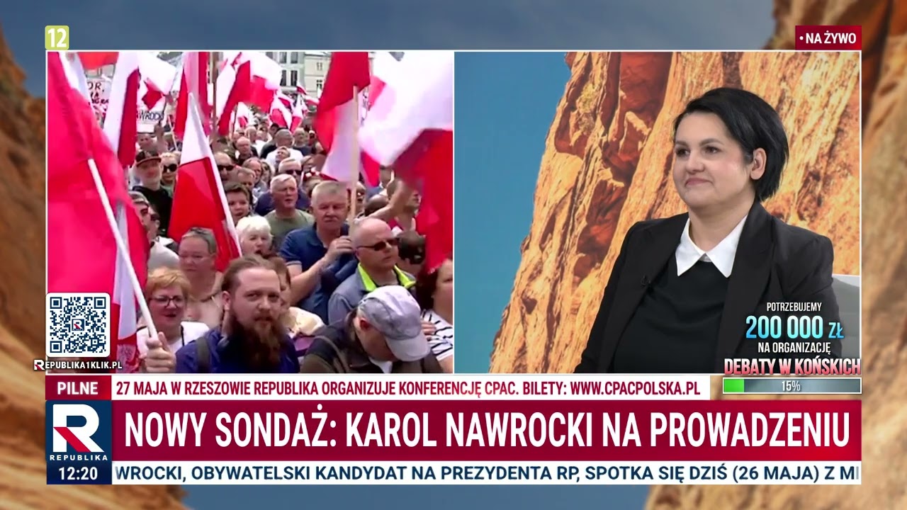 Nowy sondaż: Karol Nawrocki na prowadzeniu! | Edyta Lewandowska | W Samo...
