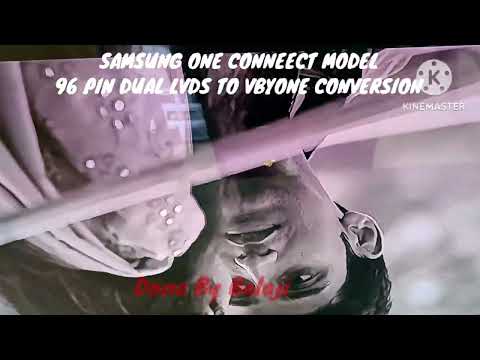 SAMSUNG ONE CONNECT MODEL CONVERSION 96 PIN TO VBY ONE.