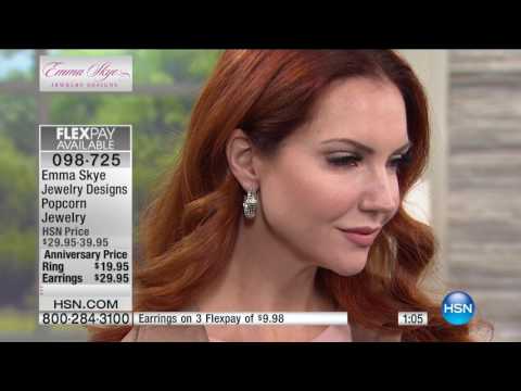 Emma Skye Jewelry Designs Popcorn Crystal Band Ring