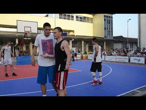 3x3 RS/Petrovo: M cargo expres Miami vs Ako hoces, mozes (22 - 16) cetvrtfinale