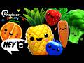 Dancing Fruit And Funky Veggies Hey Bear Sensory Party Remix Dance Video
