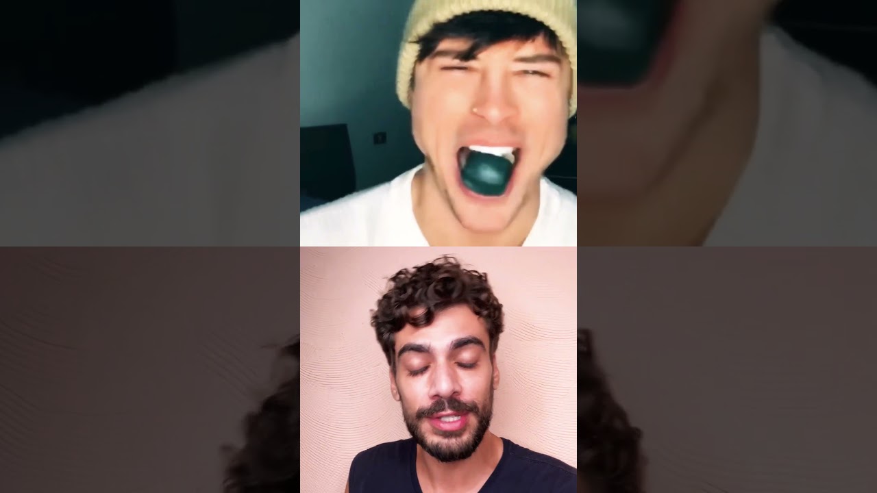 Rosto quadrado com exercícios #mewing #skincare