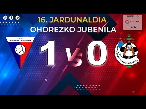 J14 | DIVISION HONOR | Aurrera Vitoria 1 - Antiguoko 0