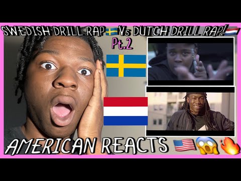AMERICAN REACTS to SWEDISH DRILL RAP Vs. DUTCH DRILL RAP! Dv - JOGGIN (Freestyle) (PROD. BY TONIC)
