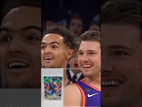 LUKA DONCIC And TRAE YOUNG DRILLING 3's From The Halfway line🔥🔥 #nba #shorts  #lukadoncic #traeyoung