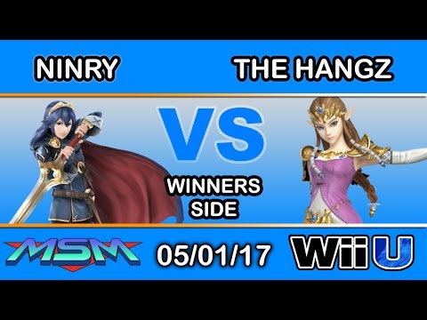 MSM 95 - Ninry (Lucina) Vs. The Hangz (Zelda) Winners Side - Smash Wii U