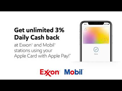 Apple Card | Get 3% Daily Cash at Exxon and Mobil stations
