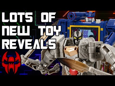 LOTS of New Transformers Reveals! Legacy Silverbolt, MP Rhinox, Reissue Soundwave & More
