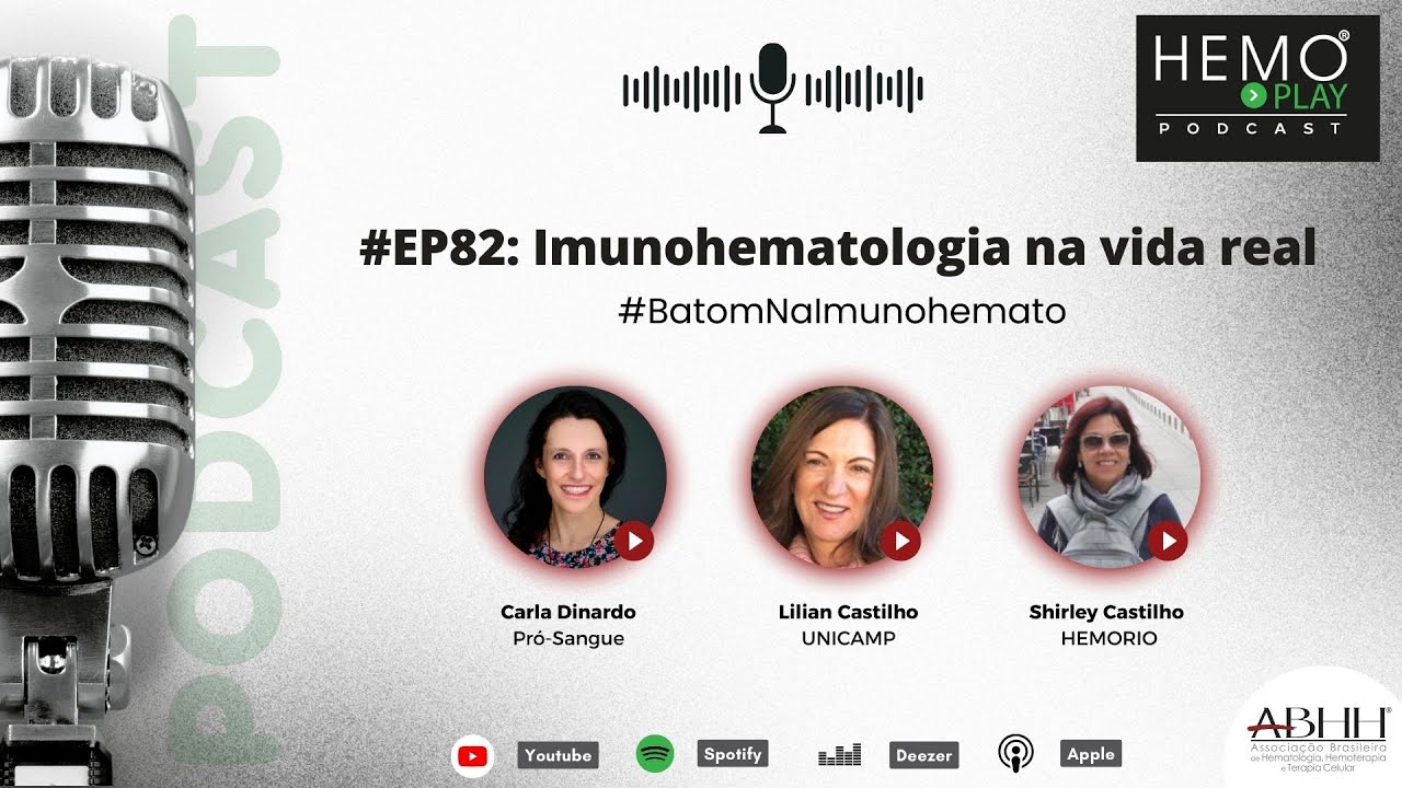 HEMO PLAY Podcast #EP82: Imunohematologia na vida real