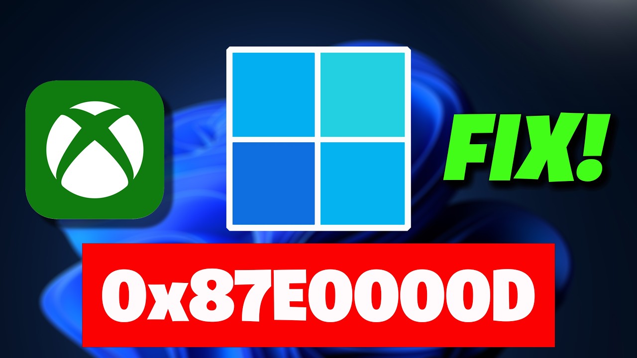 Games Are Not Installing/Updating Error 0x87E0000D On Xbox App/Microsoft Store On PC FIX