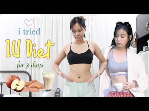 I TRIED IU DIET FOR 3 DAYS (KPOP IDOL DIET)