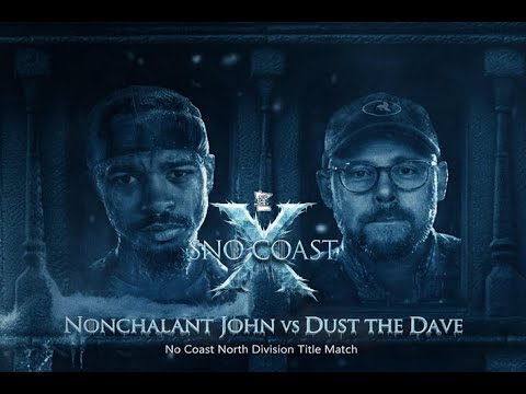Dust The Dave vs Nonchalant John | SnowCoast X | No Coast Raps