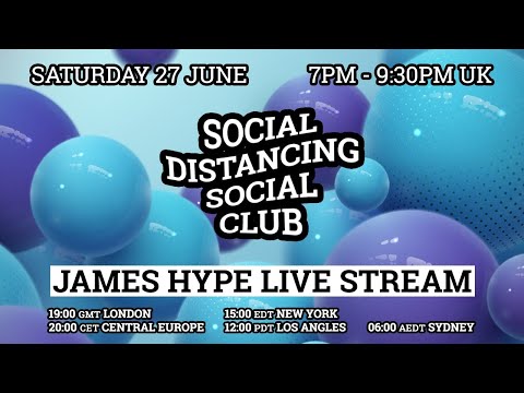 James Hype - Live Stream #stayhome #withme 27/06/20